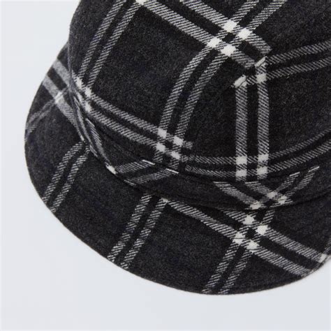 flannel Burberry hats